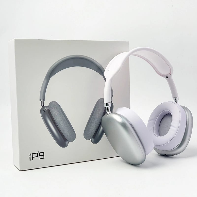 P9 Max Wireless Bluetooth Headphones | Premium Over-Ear Hi-Fi Sound | Deep Bass & Noise Reduction | Foldable Gaming & Travel Headset (Random Color) 🎧🔥✨