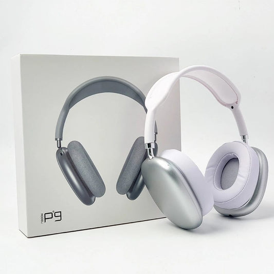 P9 Max Wireless Bluetooth Headphones | Premium Over-Ear Hi-Fi Sound | Deep Bass & Noise Reduction | Foldable Gaming & Travel Headset (Random Color) 🎧🔥✨